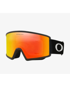 Oakley target line l matte black fire iriidum 