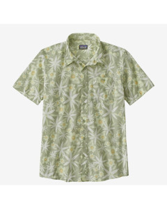 Patagonia m's go to shirt verano salvia green camicia