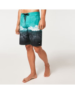 Oakley whitewash 20'' boardshort mint green wave costume surf