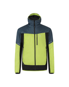 Montura escape hybrid jacket verde lime blu cenere