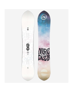 Nidecker snowboard alpha 2025 Ideal for Blending All Mountain Freestyle with Snowsurfing Style