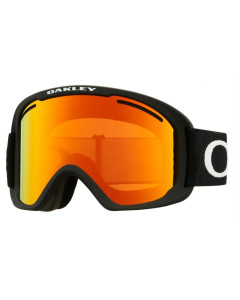 Oakley o-frame 2.0 pro XL matte black fire iridium & persimmon maschera