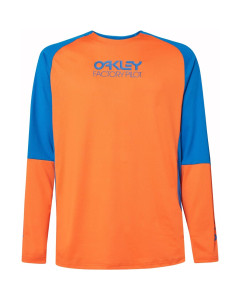 Oakley factory pilot MTB ls jersey scarlet ibis