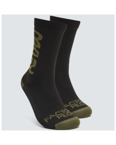 Oakley factory pilot mtb sock black new dark brush calze bike