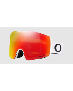 Oakley fall line m matte white prizm snow torch iridium