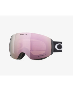 Oakley flight deck M matte black prizm rose gold iridium snow maschera