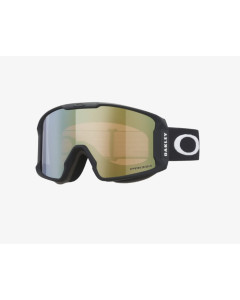 Oakley line miner M matte black prizm sage gold iridium maschera 