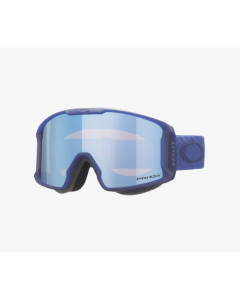 Oakley line miner M navy aura prizm snow sapphire iridium maschera 