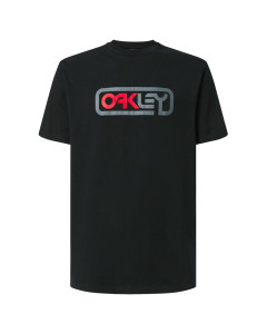 Oakley locked in b1b tee black grey t-shirt