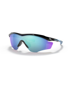 Oakley m2 frame xl polished black prizm sapphire occhiali 