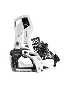 Nidecker supermatic OG white attacchi snowboard