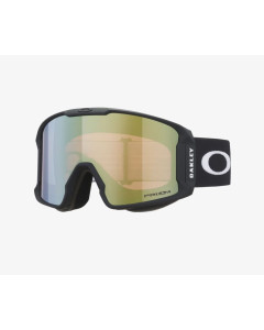 Oakley line miner L matte black prizm snow sage gold iridium maschera