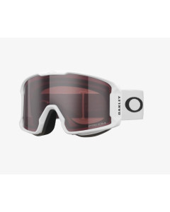 Oakley line miner L matte white prizm garnet maschera