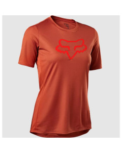 Fox racing w's ranger ss jersey red clay