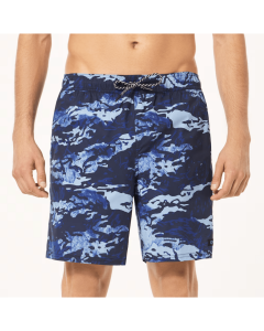 Oakley camo H2O rc 18'' beachshort tiger mountain camo blue costume