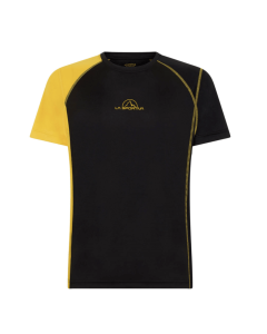 La sportiva mr event tee black yellow maglia tecnica