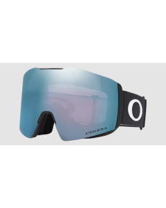 Oakley fall line L matte black prizm snow sapphire snow maschera