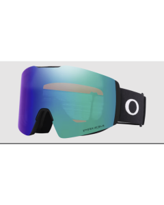 Oakley fall line L matte black prizm snow argon snow maschera