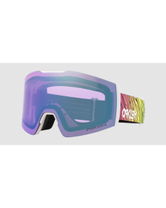 Oakley fall line M bengal white prizm snow iced iridium maschera