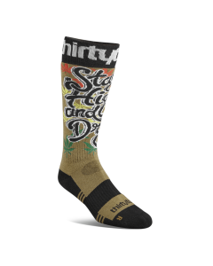 Thirtytwo 32 double sock black tan 2025 calze snowboard