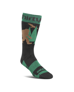 Thirtytwo 32 double sock black green 2025 calze snowboard