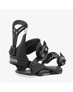 Union bindings w's rosa black attacchi snowboard donna 2025