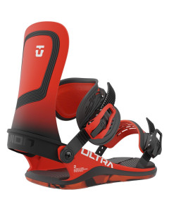 Union bindings ultra hot red attacchi snowboard 2024