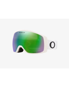 Oakley flight tracker M matte white prizm snow jade iridium